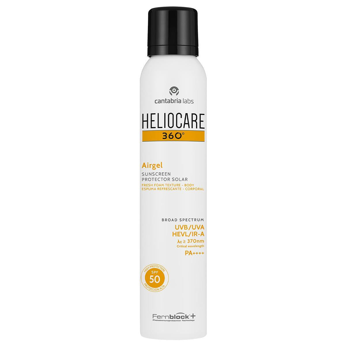 CANTABRIA HELIOCARE 360° AIRGEL CORP SPF 50+ 200 ML | The Glow Shop