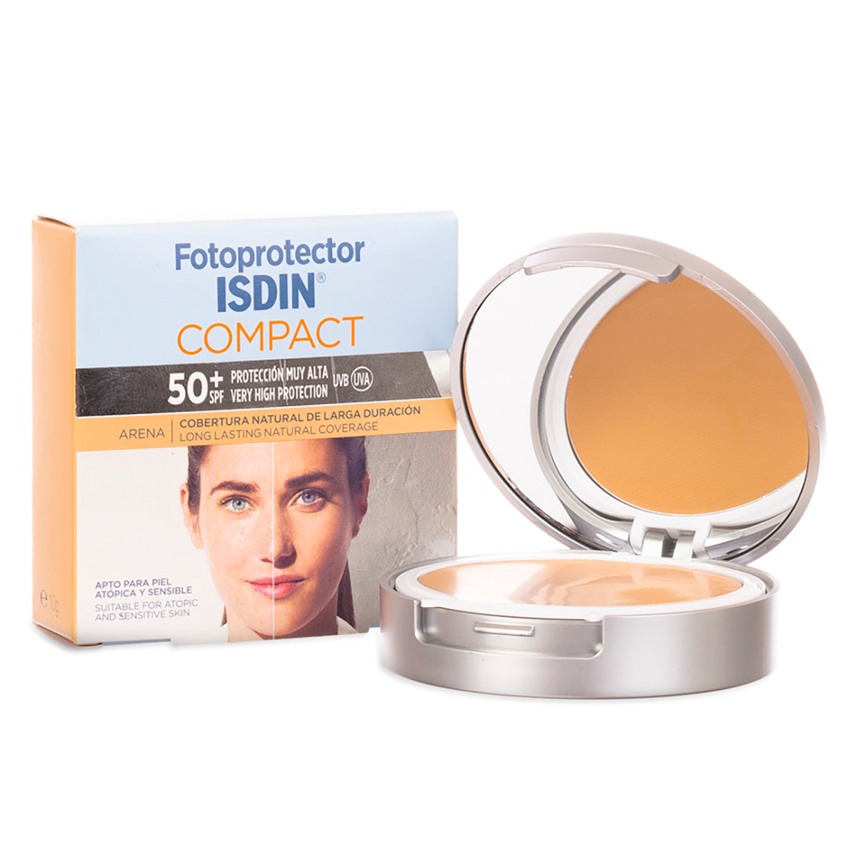 ISDIN FOTOPROTECTOR 50+ COMPACT (ARENAS) 10 G | The Glow Shop