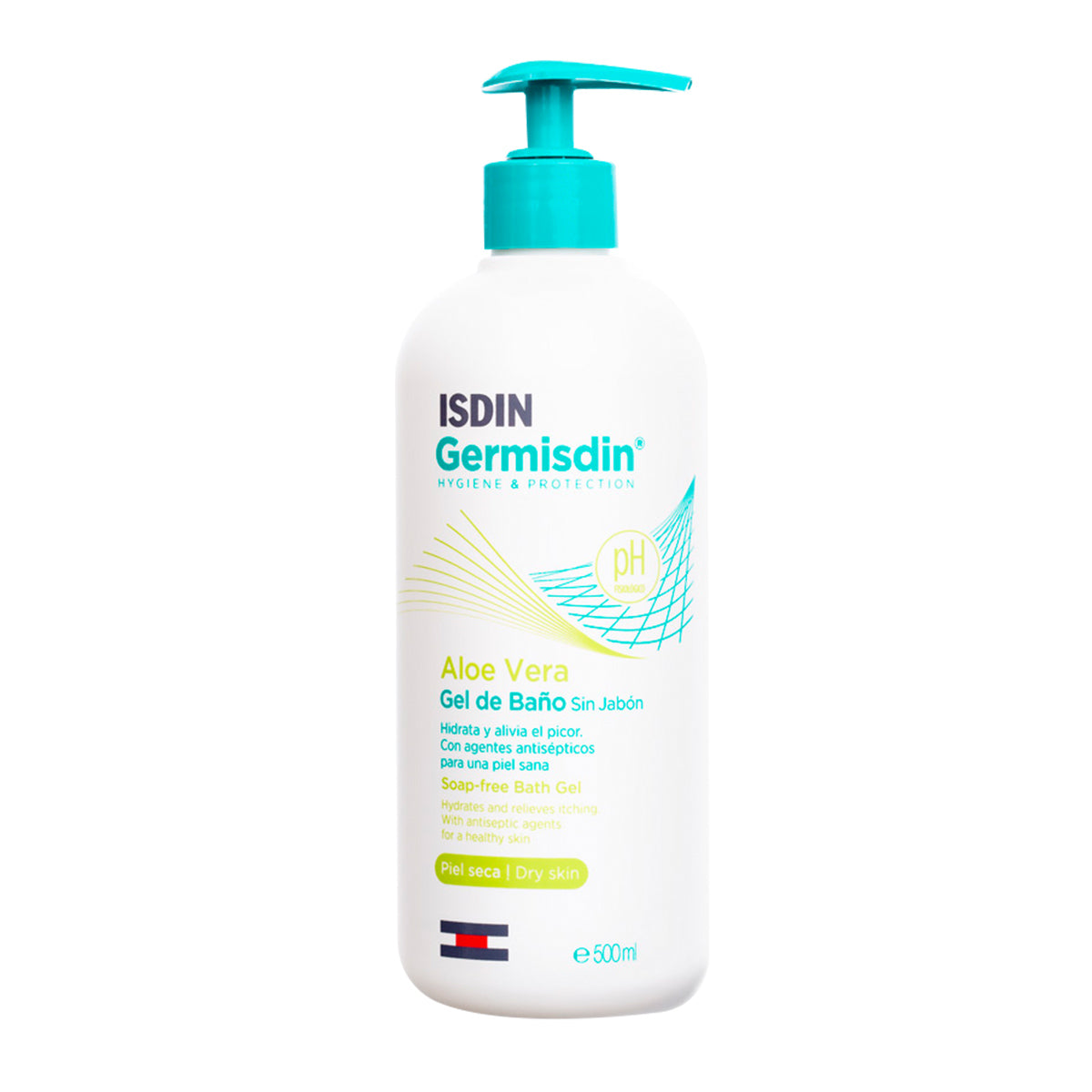 ISDIN GERMISDIN ALOE VERA GEL DE BAÑO 500 ML | The Glow Shop