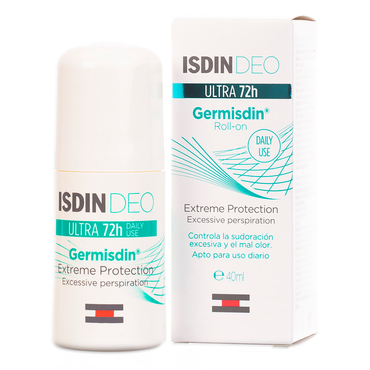 ISDIN GERMISDIN RX HH ANTITRANSPIRANTE ROLL-ON 40 ML | The Glow Shop