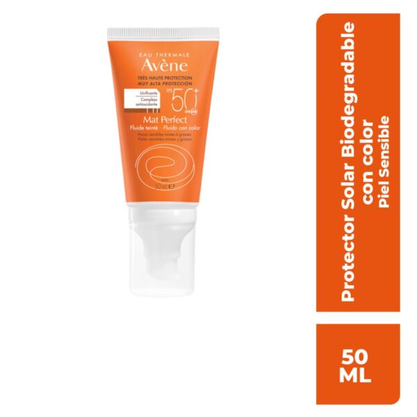 Mat Perfect Fluido Con Color Fps 50+ 50 Ml - Image 2