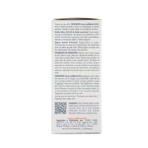 Cleanance Serum Exfoliante Aha 30Ml - Image 2