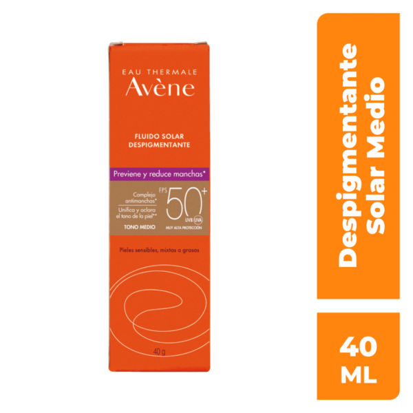 Avene Fluido Solar Despigmentante Medio 40G