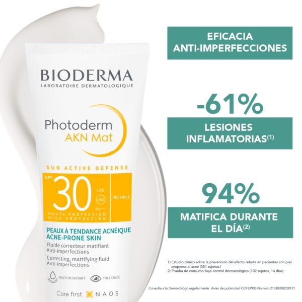 Bioderma Photoderm Akn Mat Spf30 40 Ml - Image 2