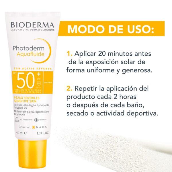Bioderma Photoderm Max Aquafluido Tono Neutro Spf50+ 40 Ml - Image 3