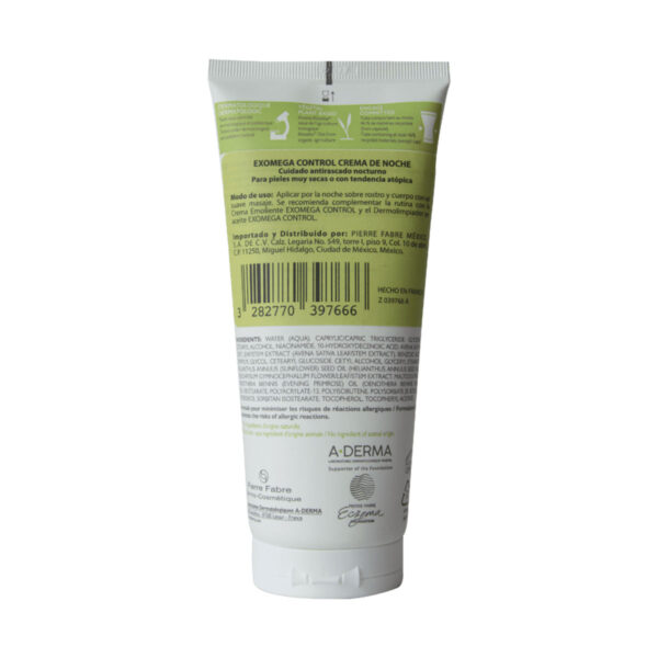Exomega Control Crema De Noche 200Ml - Image 2