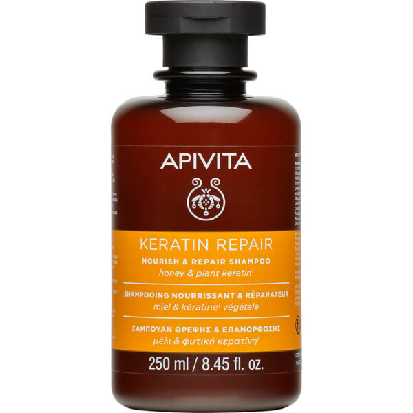 Shampoo Reparador Con Miel Y Keratina 250Ml