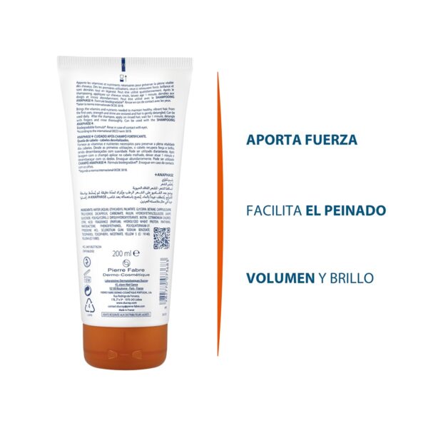 Anaphase Acondicionador Fortalecedor Para La Caída Del Cabello 200 Ml - Image 2