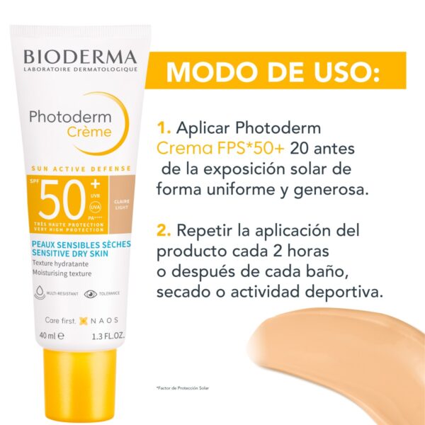 Bioderma Photoderm Max Crema Tono Claro 40 Ml - Image 3