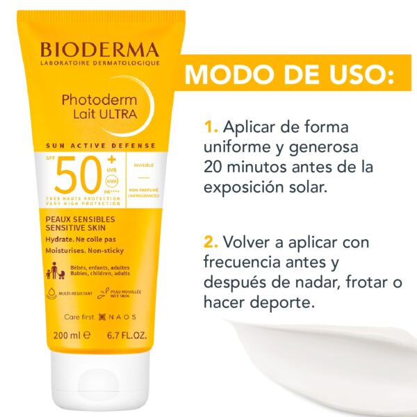 Bioderma Photoderm Max Leche Spf50+ 200 Ml - Image 3