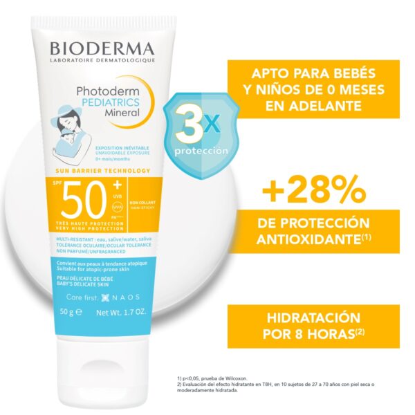 Bioderma Photoderm Pediatrics Mineral Fps 50+ 50 Gr - Image 2