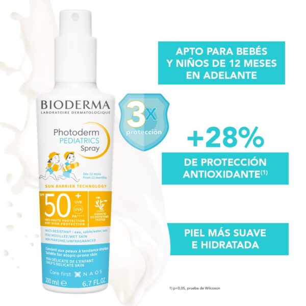 Bioderma Photoderm Pediatrics Spray Fps 50+ 50Gr - Image 2