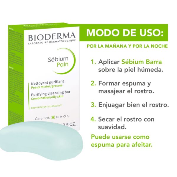 Bioderma Sébium Barra 100 Gr - Image 3
