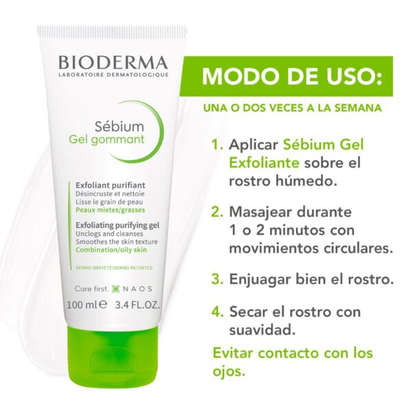 Bioderma Sébium Exfoliante 100 Ml - Image 3