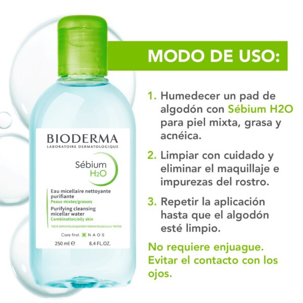 Bioderma Sébium H2o 250 Ml - Image 3