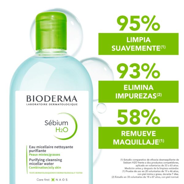 Bioderma Sébium H2o 500 Ml - Image 2