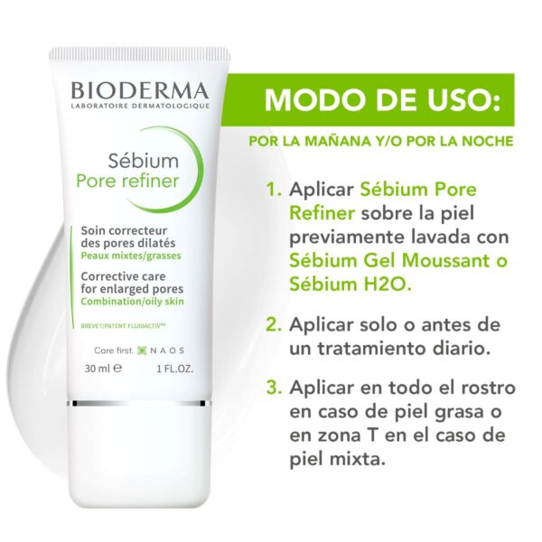 Bioderma Sébium Pore Refiner 30 Ml - Image 3