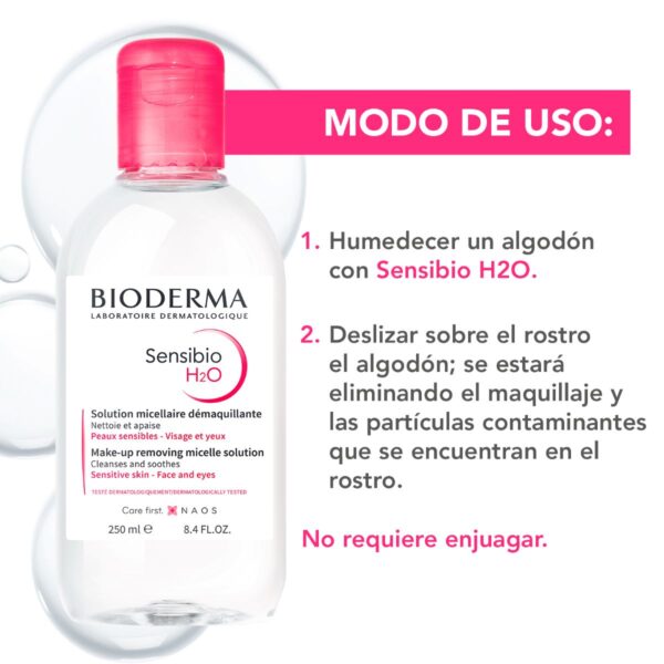 Bioderma Sensibio H2o 250 Ml - Image 3