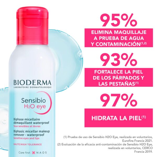Bioderma Sensibio H2o Eye 125 Ml - Image 2