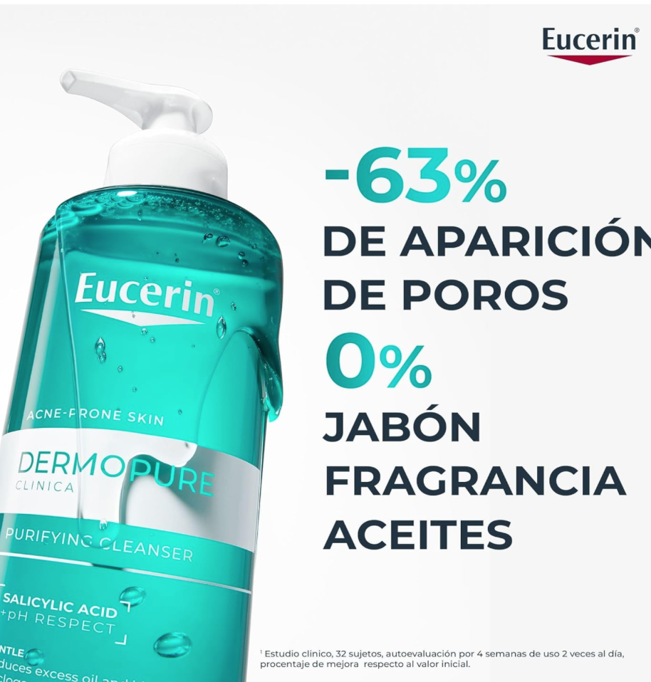 Eucerin Dermopure Gel Limpiador 200Ml - Image 4