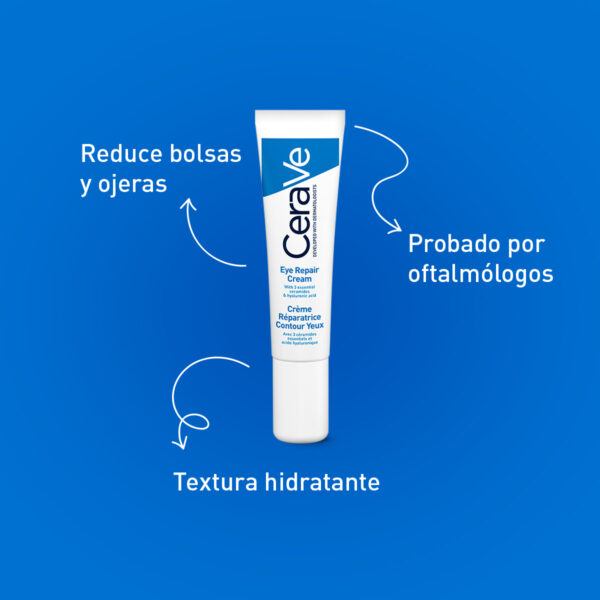 Cerave Crema Reparadora Para El Contorno De Ojos 0.5Oz / 14Ml - Image 2