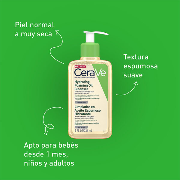Cerave Limpiador En Aceite De Ducha Piel Normal A Seca 236Ml - Image 2