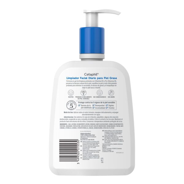 Cetaphil Limp Gel Grasa 473 Ml - Image 3