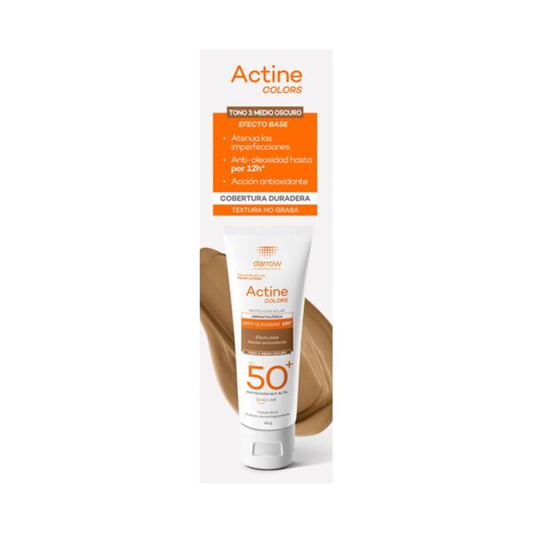 Darrow Actine Colors Fps 50+ Tono 3: Medio Oscuro 40G - Image 2
