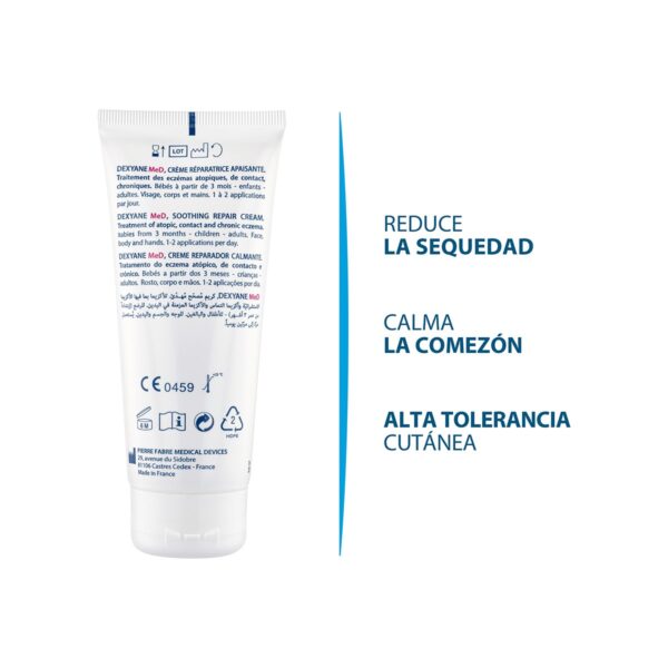 Dexyane Crema Reparadora Calmante Para Eczema 100 Ml - Image 3
