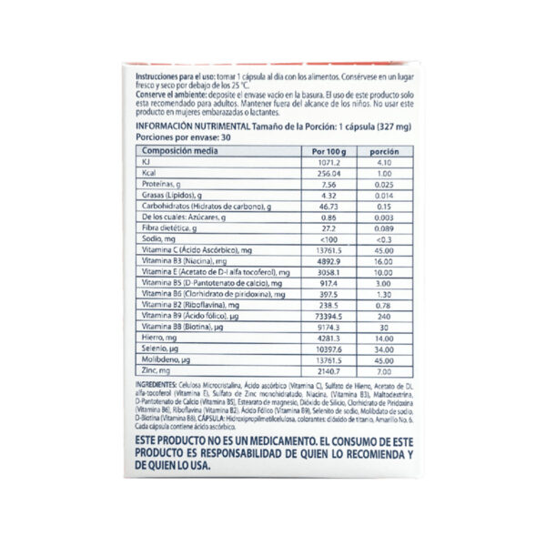 Anacaps Activ + 30 Caps - Image 3