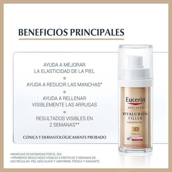 Eucerin Hyaluron Filler + Elasticity 3D Serum 30 Ml - Image 3