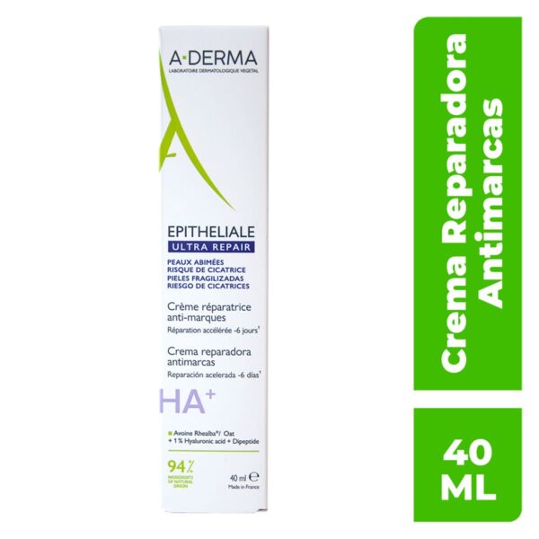 Aderma Epitheliale Ultra Repair Crema Reparadora Antimarcas 40Gr