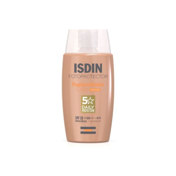 Fotoprotector Isdin Fusion Water Color Medium 50+ 50 Ml - Image 2