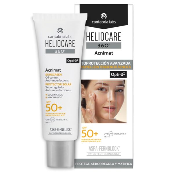 Heliocare 360° Acnimat Fps 50+ 50 Ml