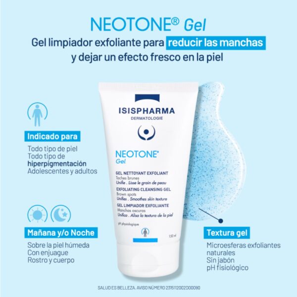Neotone Gel Exfoliante 150Ml - Image 2