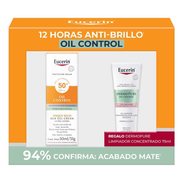 Pack Eucerin Oil Control 50Ml 2025