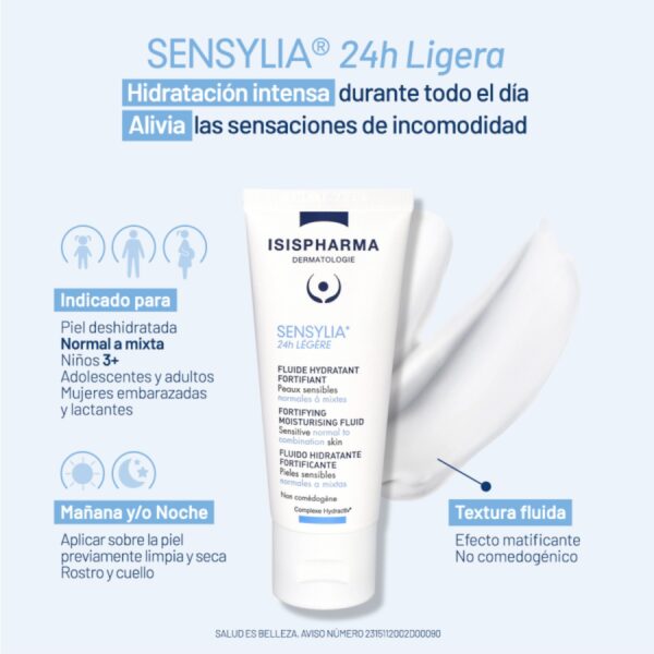 Sensylia 24H Légère 40Ml - Image 2