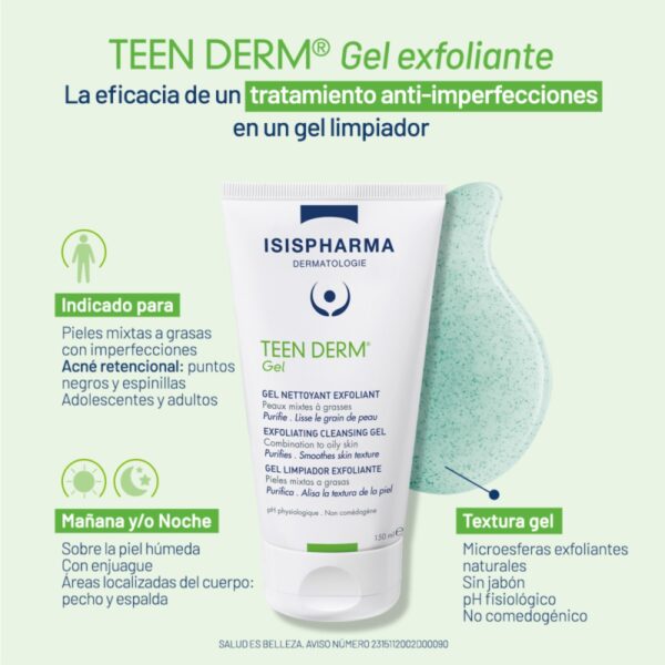 Teen Derm Gel Exfoliante 150Ml - Image 2