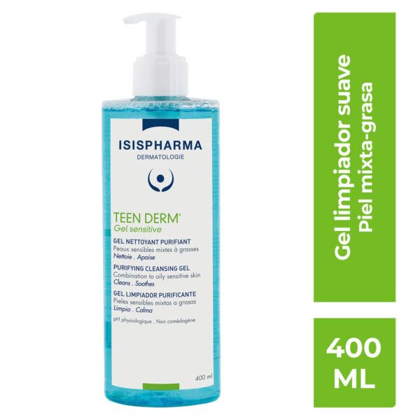Teen Derm Gel Sensitive 400 Ml