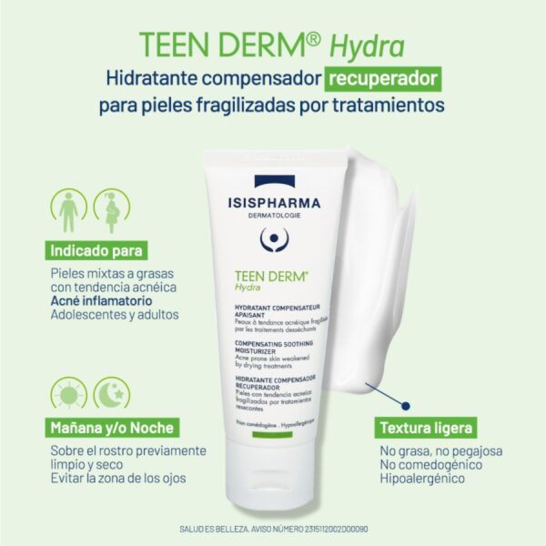 Teen Derm Hydra 40 Ml - Image 2