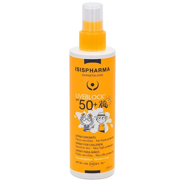Uveblock Fps 50+ Spray Para Niños 200Ml