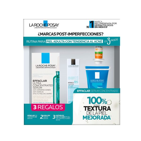 Pack Effaclar Serum 30Ml + Eff Gel 50Ml + Hyalu 10Ml B2S 2025
