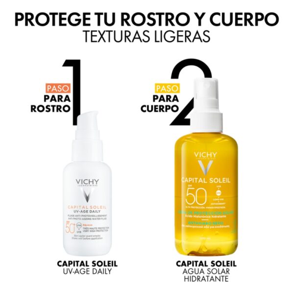 Capital Soleil Agua Solar Hidratante Fps 50 200 Ml - Image 3