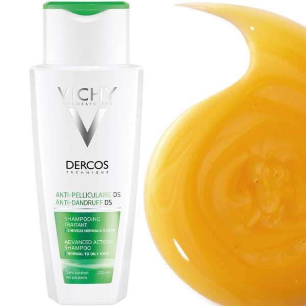 Dercos Anticaspa Shampoo Normal A Graso 200 Ml - Image 2