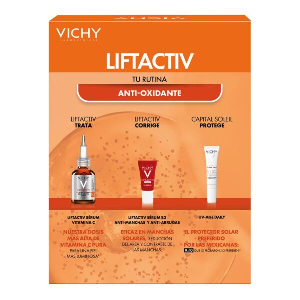 Liftactiv Vitamina C 20G + Uv Age Protector Solar 15Ml + Retinol 5Ml - Image 3