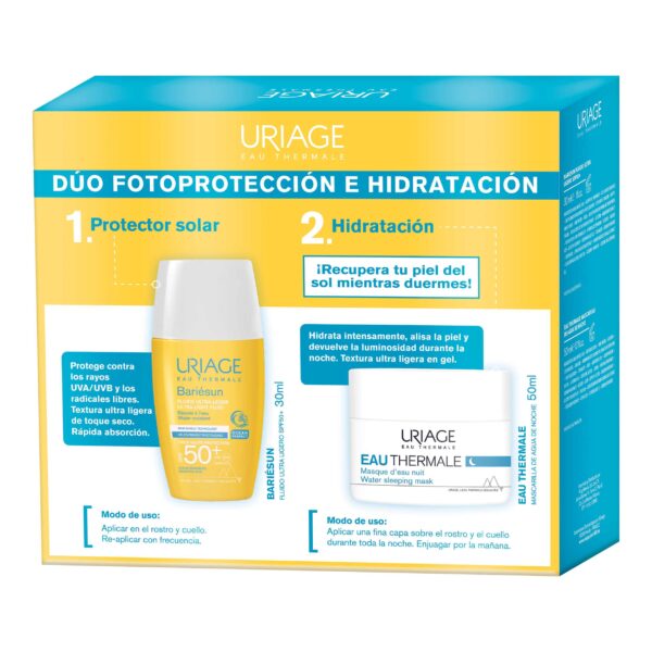 Kit Bariesun Ultrafluido Spf50+ 30Ml + Eau Thermal Mascarilla 50Ml - Image 2